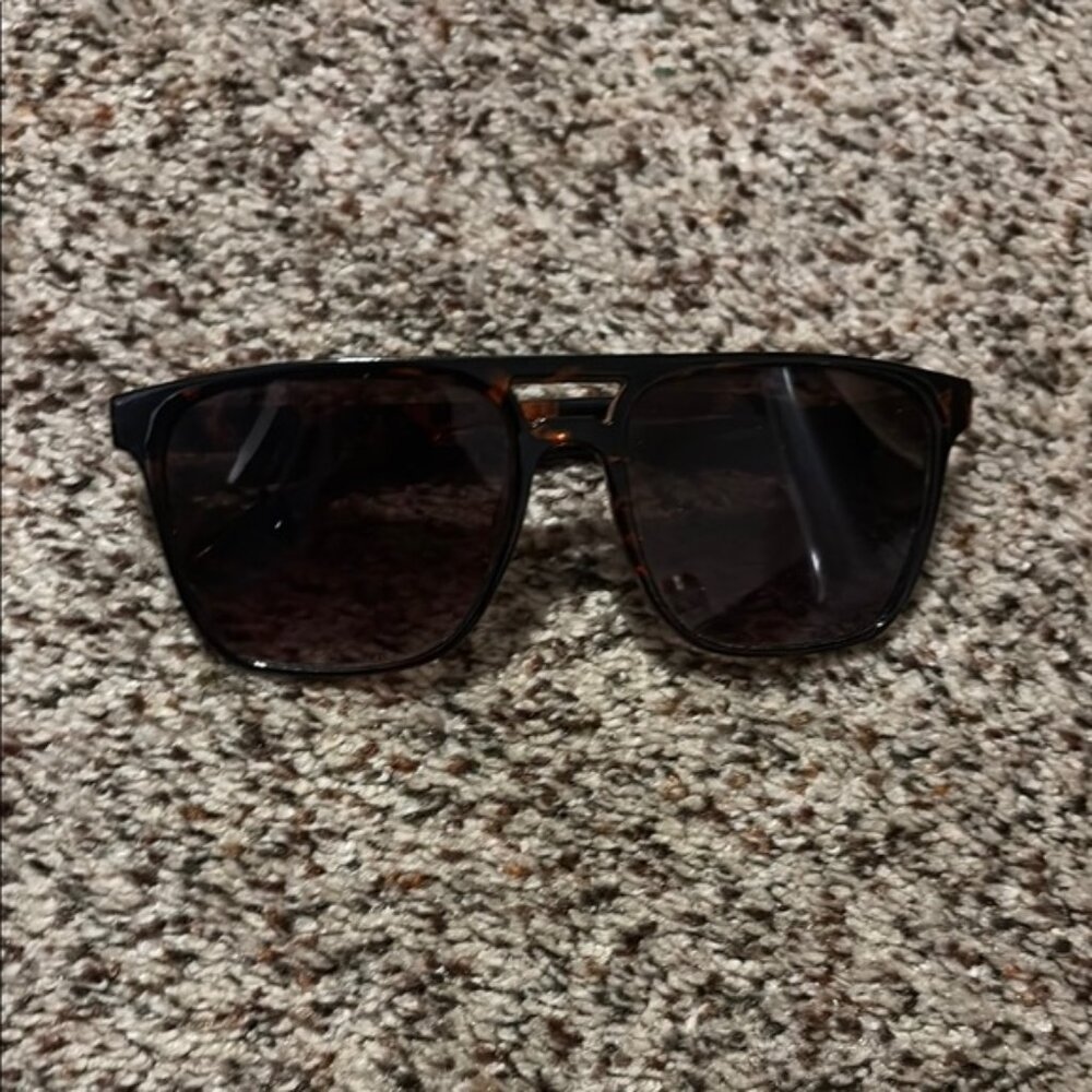 Stylish Black and Brown Sunglasses